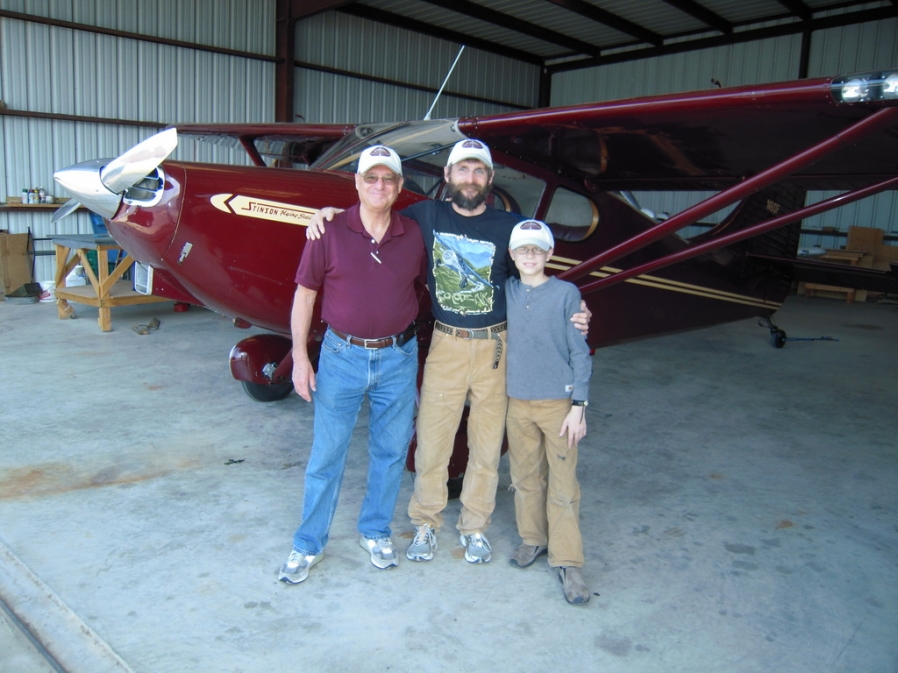 Three generations of Nickisch Pilots